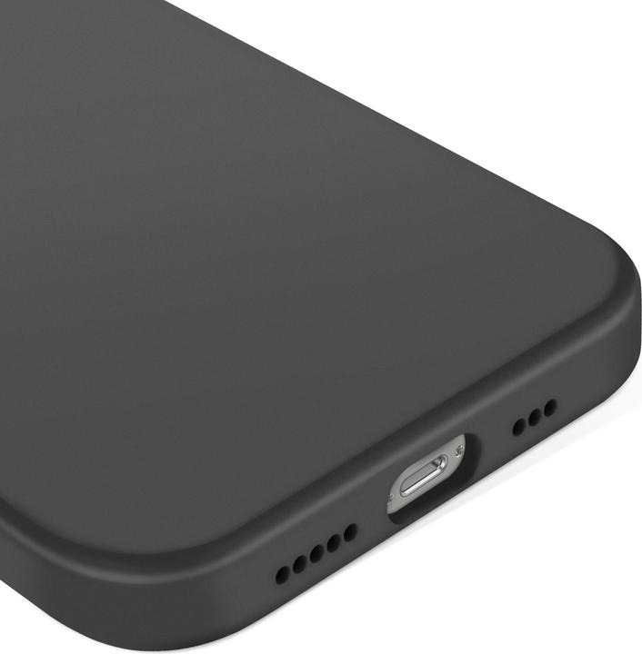 Image du produit Decoded Silicone Backcover Apple iPhone 16e Black (Apple iPhone 16e)