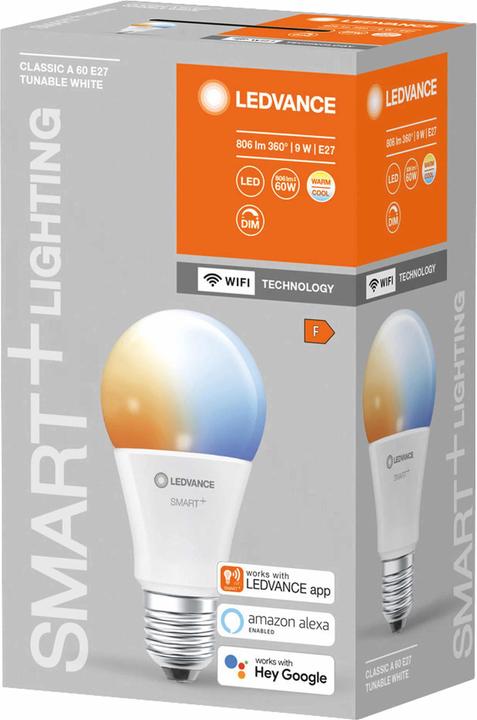Produktbild Ledvance Smart+ Wifi Classic (E27, 806 lm, 1 x)