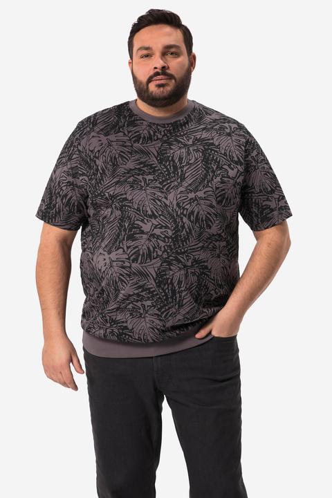 Immagine prodotto Men+ T-Shirt Bauchfit, Halbarm, allover Print, bis 84/86 (42, 44)