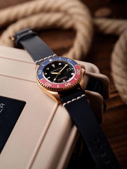 Image du produit Spinnaker SP-5060-08 Tesei Bronze suisse (Lunette tournante à gauche, Montre de plongée, 40 mm)