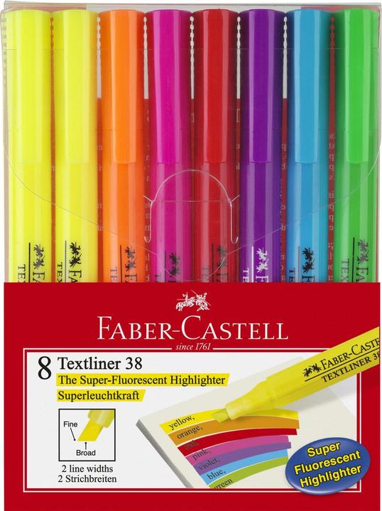 Produktbild Faber-Castell Textliner (8x)