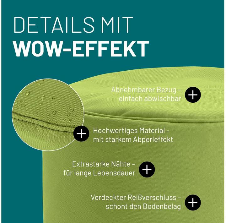 Produktbild Lumaland Sitzsack Hocker