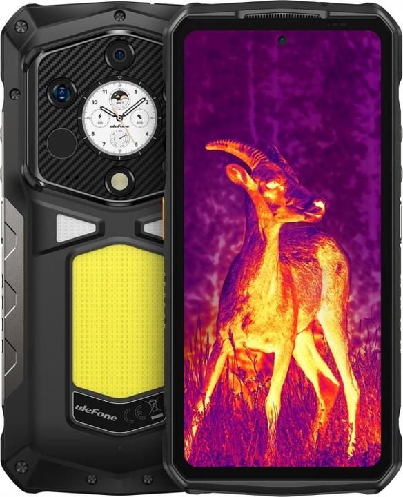 Ulefone Smartphone Armor 29 Pro Thermal 16/512GB 5G (512 GB, Schwarz, 5G)