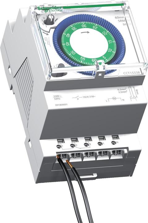 Actual product image Schneider Electric SE CCT15338 Mech. Timer 60min 1-channel