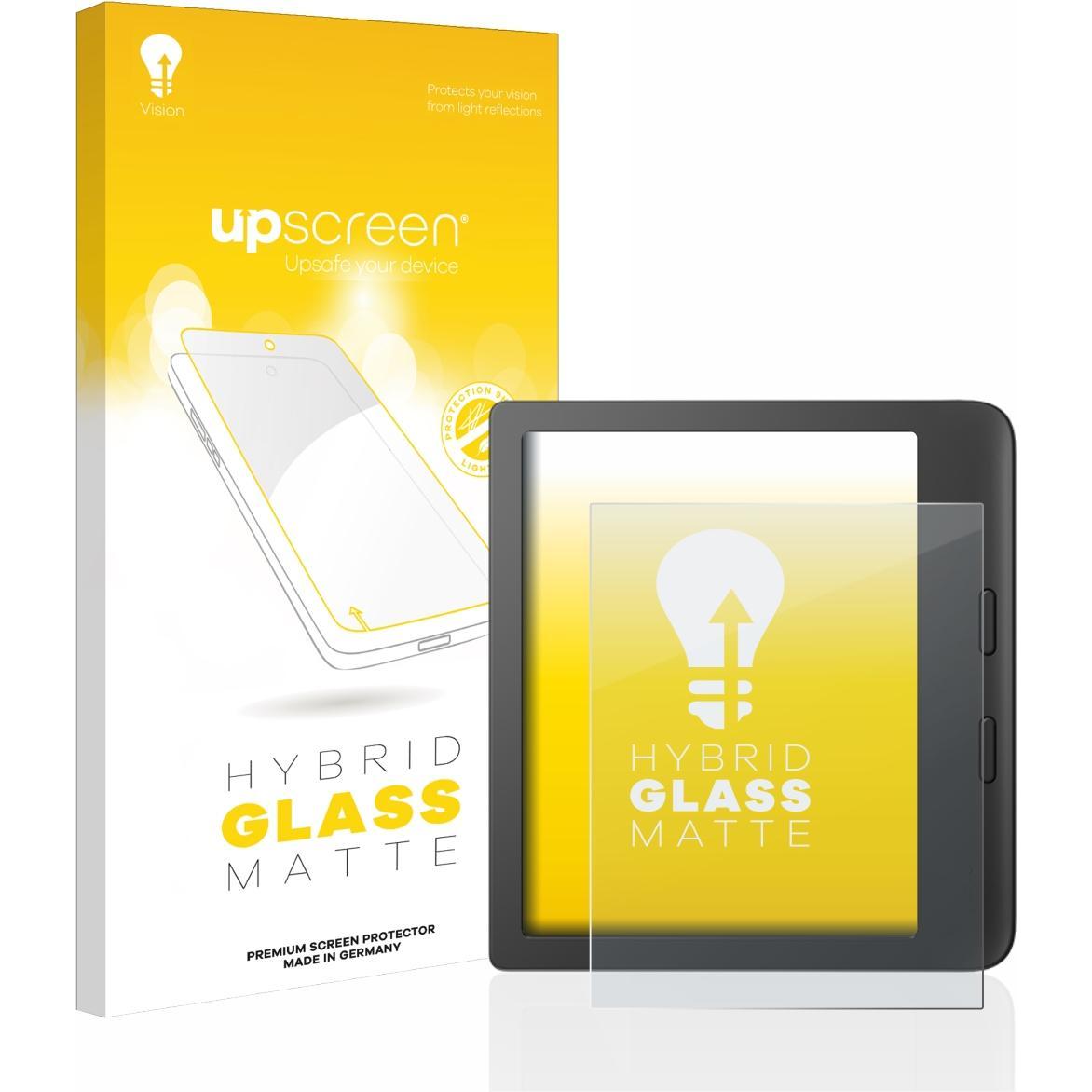 upscreen Reflection Shield Panzerglasfolie Matt (vision 6), eReader Zubehör, Grau