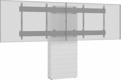 Actual product image Hagor CON-Line W Dual 165-191cm conference room furniture floor-wall mounting for 2 displays VESA max. 800 (Ground, 75", 90 kg)