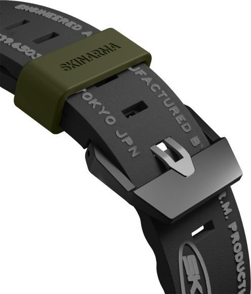 Produktbild Skinarma Band Shokku Apple Watch 45/44/42mm black (Kunststoff, Silikon)