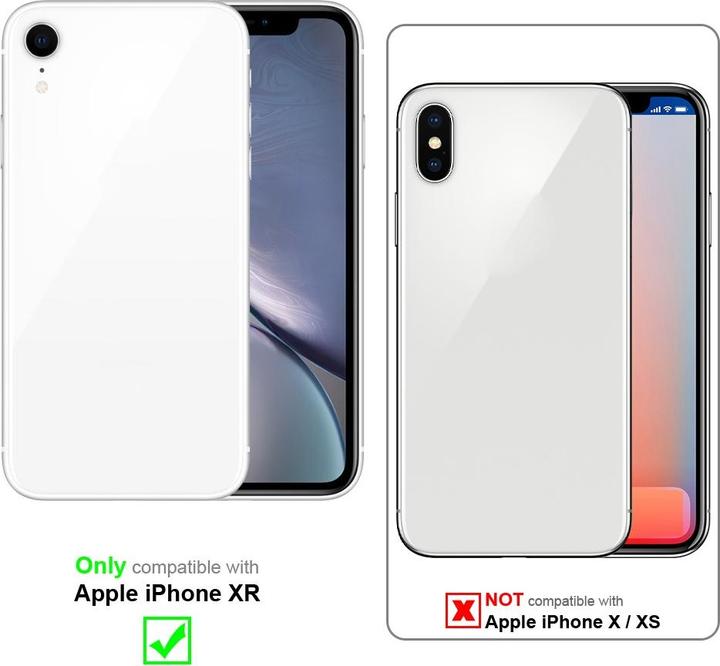 Actual product image Cadorabo Case for Apple iPhone XR in TPU with holder LM167 Style (Apple iPhone XR)