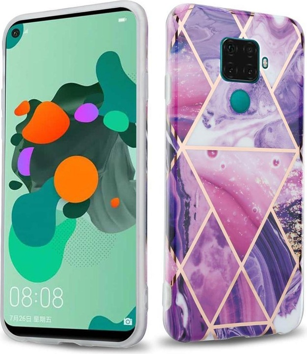 Purple Wave Marble No. 14