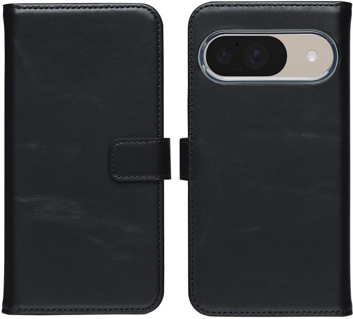 Actual product image Selencia Leather Book Case (Google Pixel 10, Google Pixel 10 Pro)