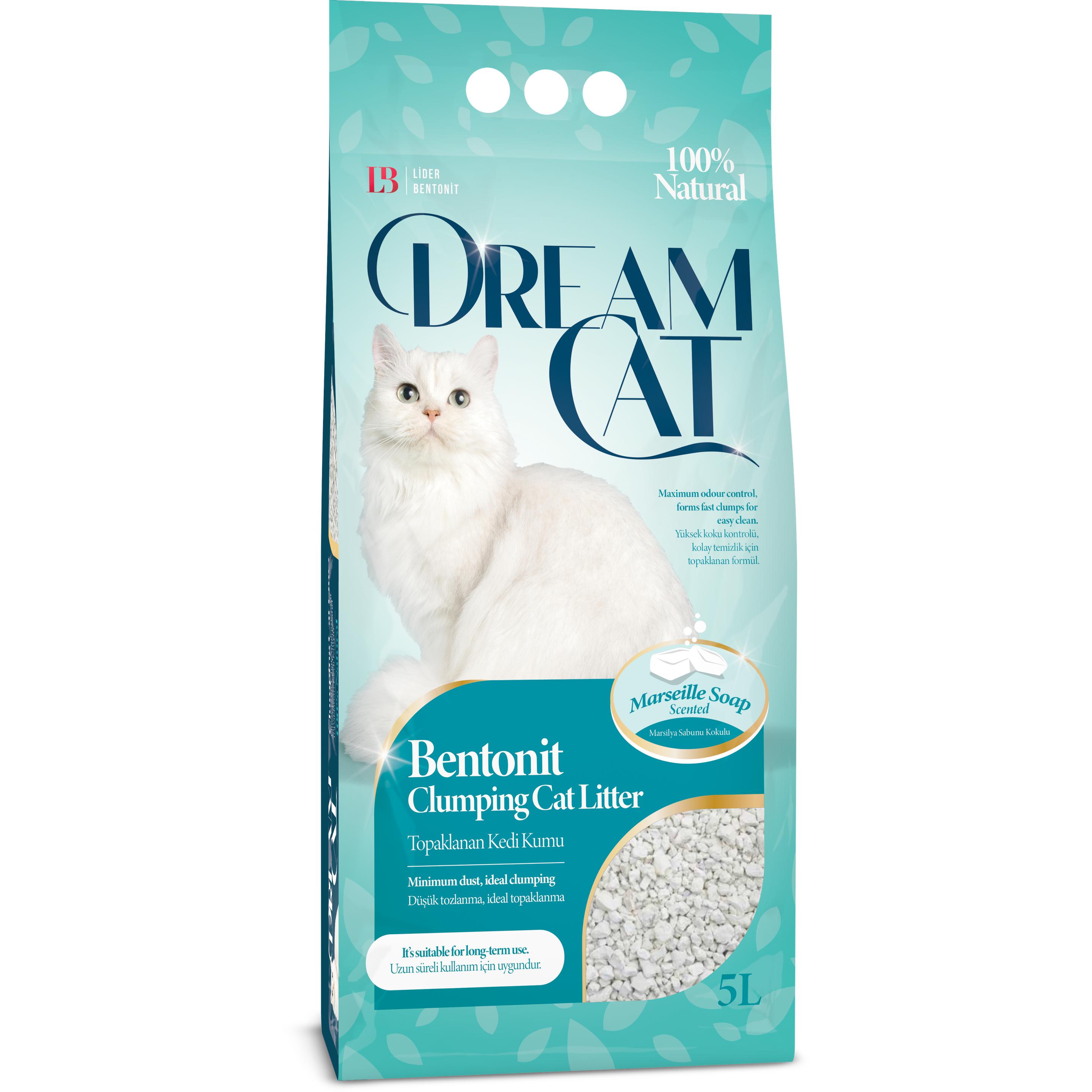 Dream Cat Cat Litter with Marseille Soap Scent Fine Clumping
