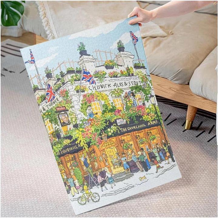 Actual product image Rolife Pub in London (1000 pieces)