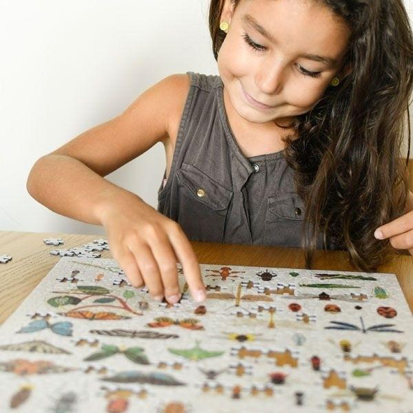Immagine prodotto Poppik Puzzle, Insekte (500 Teile) (500 pezzi)