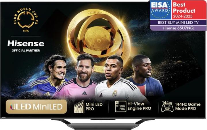 Produktbild Hisense TV 65U7NQ (65", U7N, Mini-LED, 4K, 2024)