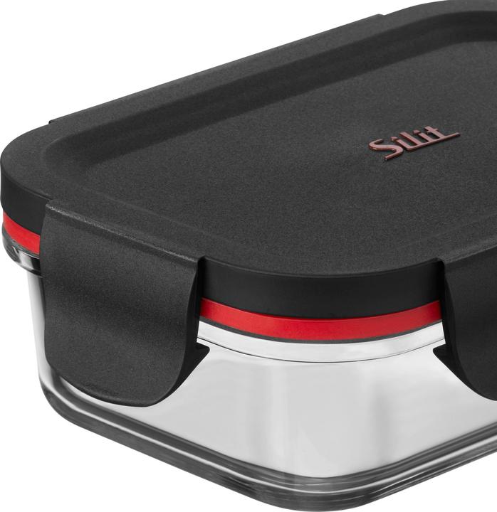 Productafbeelding Silit Storio Voorraadpot 15 x 10cm Glazen Voorraadpot Luchtdicht Aromadeksel Verfrissingspotje (0.25 l)