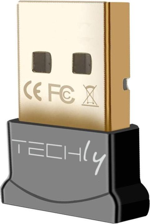 Image du produit Techly Dongle USB Bluetooth 4.0 classe 1 + adaptateur EDR (Récepteur)