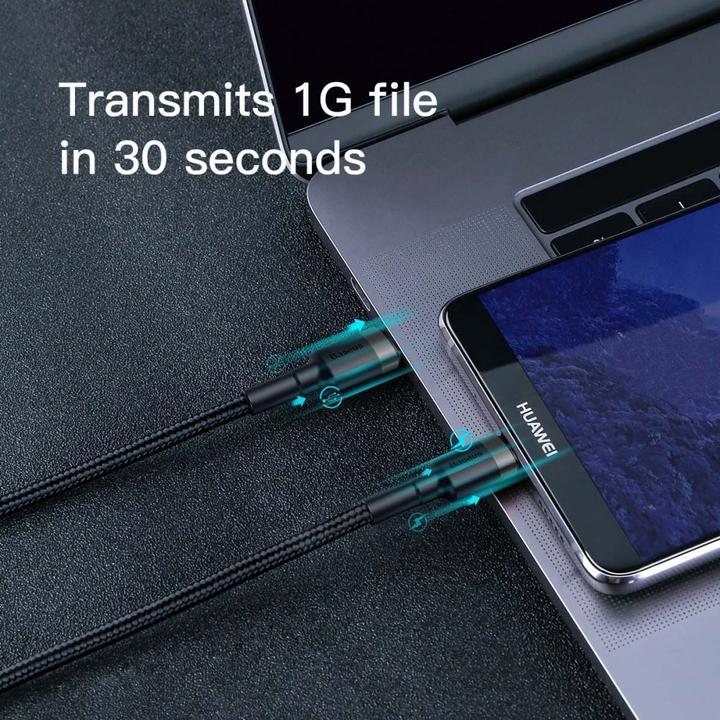 Actual product image Baseus Cafule Series Fast Charge (1 m, USB 2.0, 60 W)