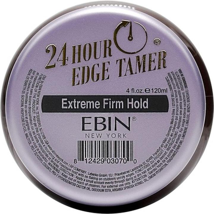 Ebin 24 Hour Edge Tamer Extreme Firm Hold 120ml (Haargel, 120 ml)