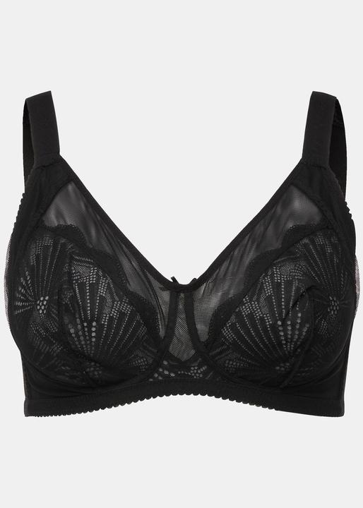 Actual product image Ulla Popken Sheer Mesh Bralette (115 E)
