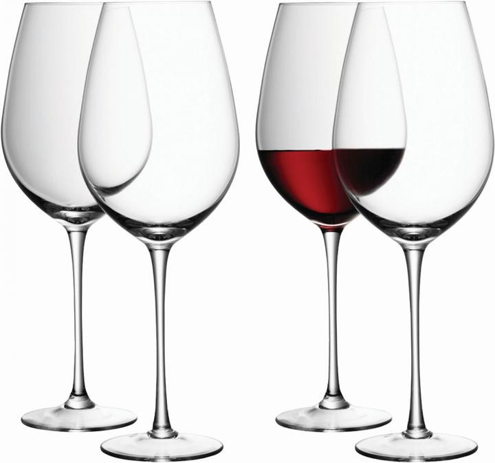 Image du produit LSA Wine Rotweinkelch 850ml - klar x 4 (85 cl, 4 Verres, Verres à vin rouge)
