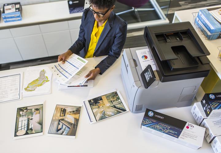 Actual product image HP 312a (C)