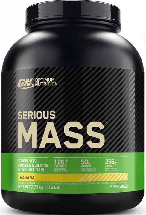 Actual product image Optimum Nutrition serious mass (Banana, 1 pcs., 2727 g)