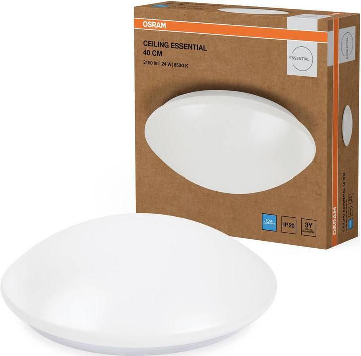 Actual product image Osram HOMELIGHTING Ceiling Essential 400mm 24W 6500K 4099854445453 LED-Aussenwand (1920 lm)