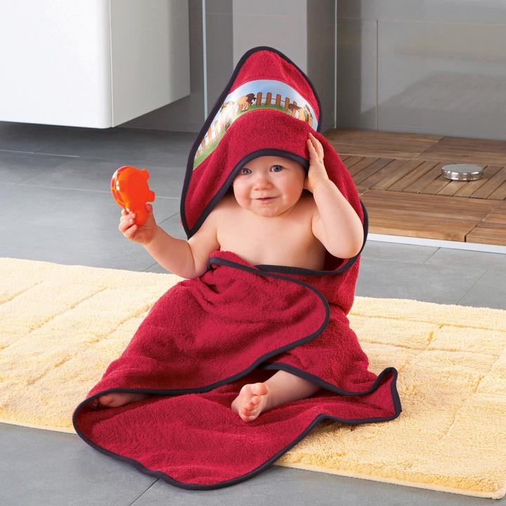 Image du produit Erwin Müller Serviette de bain à capuche (140 x 140 cm)