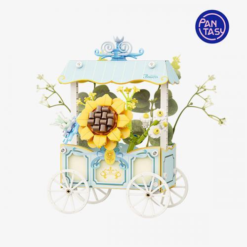GED Flower Cart Series Sunflower Set Costruzioni 265pz Pantasy