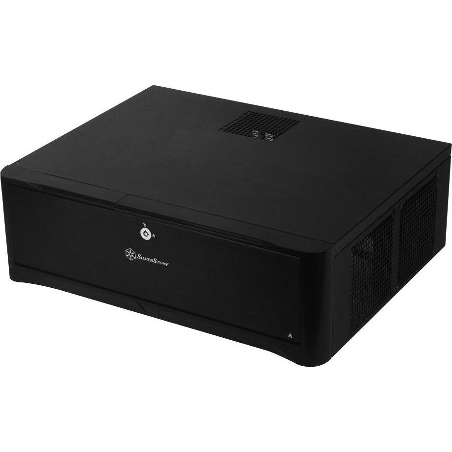 Silverstone SST-GD06B Grandia (mATX, Mini-ITX), Case PC, Nero