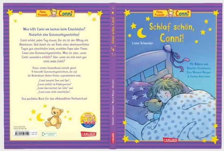 Produktbild Conni-Bilderbuch-Sammelband: Meine Freundin Conni: Schlaf schön, Conni! (Deutsch, Liane Schneider, 2024)