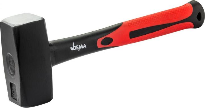Produktbild Dema Fäustel / Hammer 1500g mit Fiberglasstiel (1865 g)
