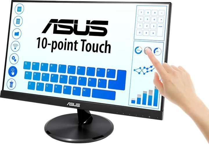 Actual product image ASUS Touch LCD VT229H 21.5", touchscreen, IPS, FHD, 1920 x 1080 pixels, 5 ms, 250 cd (1920 x 1080 pixels, 21.50")
