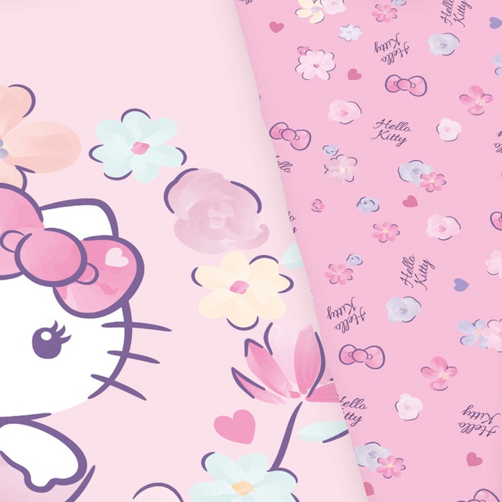 Produktbild Herding Wendebettwäsche "Hello Kitty"