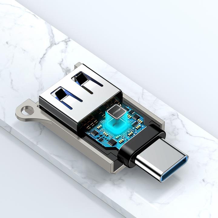 Image du produit Joyroom Adaptateur Type-C mâle vers USB femelle ( mini ) S-H151 (USB-A, USB-A)