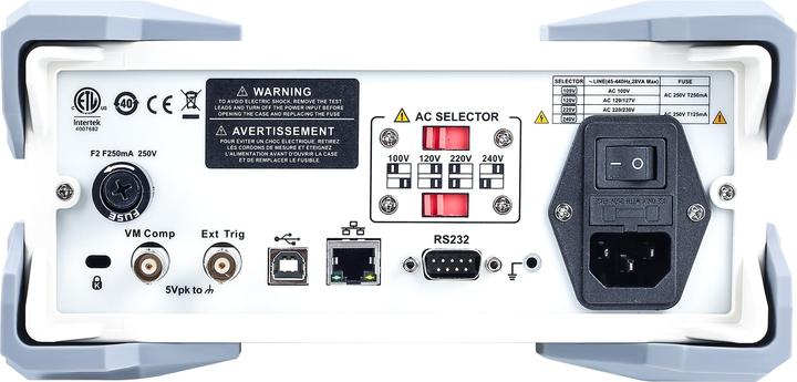 Actual product image Uni-T Desktop multimeter UT8805E