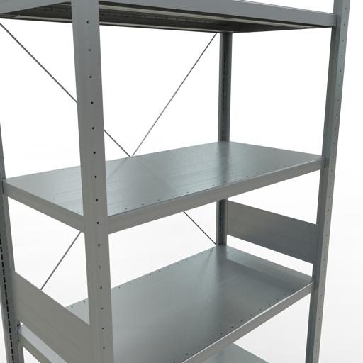 Actual product image Schulte Lagertechnik MULTIplus250 basic racking system with cross braces