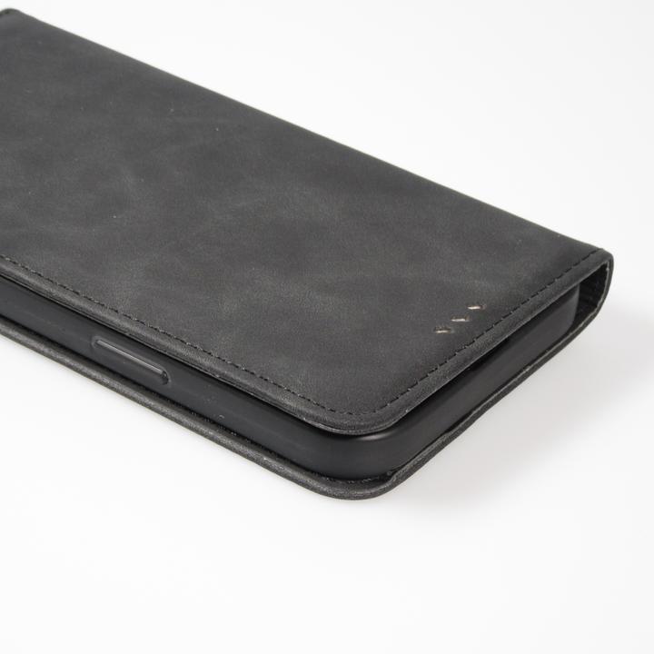 Image du produit PhoneLook Etui cuir Flip Wallet vintage avec fermeture aimantée et compartiment cartes (Apple iPhone 13)