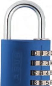 Actual product image Abus combination lock