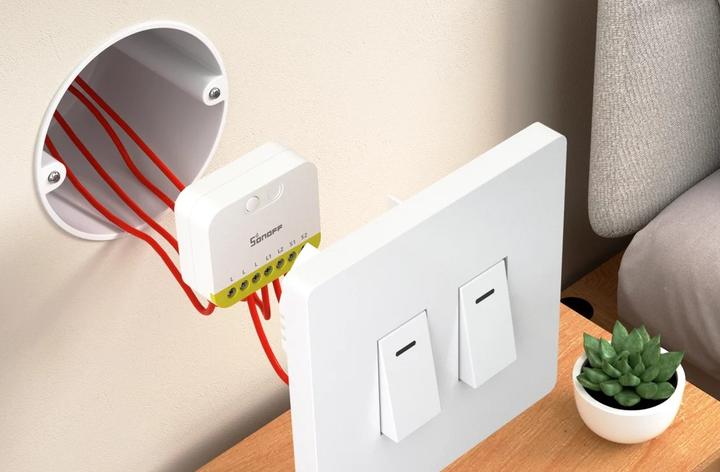 Produktbild Sonoff Mini Duo-L 2-Gang Zigbee Smart Switch (Schaltaktor)