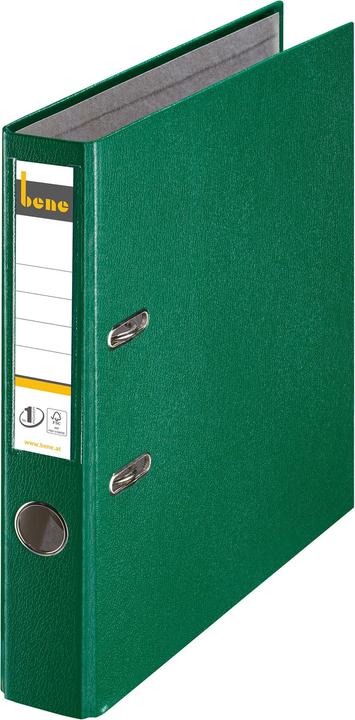 Produktbild Leitz Ordner No.1, PP-kaschiert, Einsteckrückenschild, A4, 52 mm, grün 1 (A4, 52 mm, 1 Stk.)