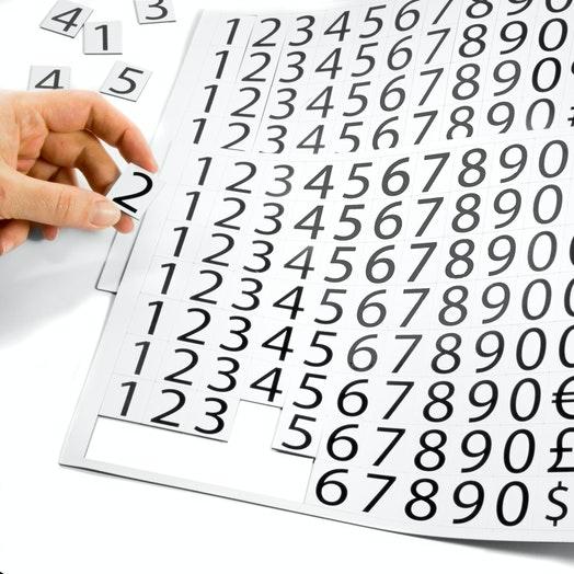 Immagine prodotto Supermagnete Lettere (2x)