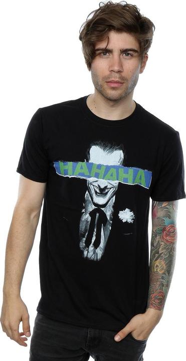 Actual product image The Joker Mens HaHaHa Cotton T-Shirt (XL)