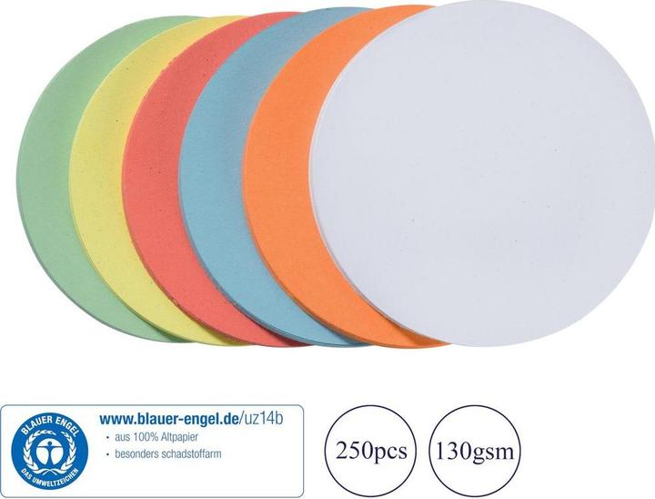 Produktbild Franken Moderationskarte Kreis