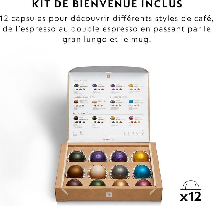 Immagine prodotto NESPRESSO Sage Vertuo Creatista - Koffiecupmachine - Black Truffle (NESPRESSO Vertuo)