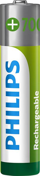 Actual product image Philips Rechargeable (4 pcs., AAA, 700 mAh)