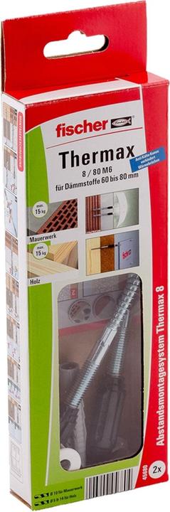 Produktbild Fischer TherMax 8/80 M6 (2 Stk.)