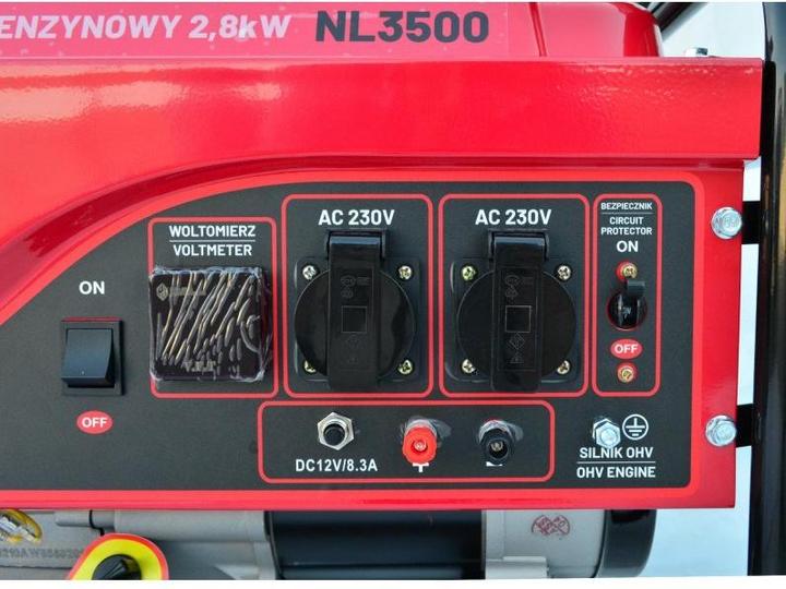 Produktbild AW Tools AWTOOLS Petrol Generator 2.8kW 230V Black LINE (2800 W)