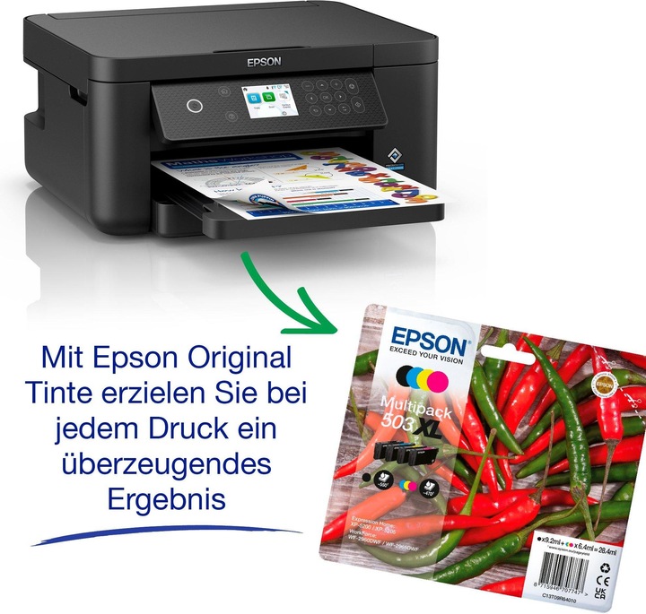 Actual product image Epson Expression Home XP-5200 (Ink, Colour)
