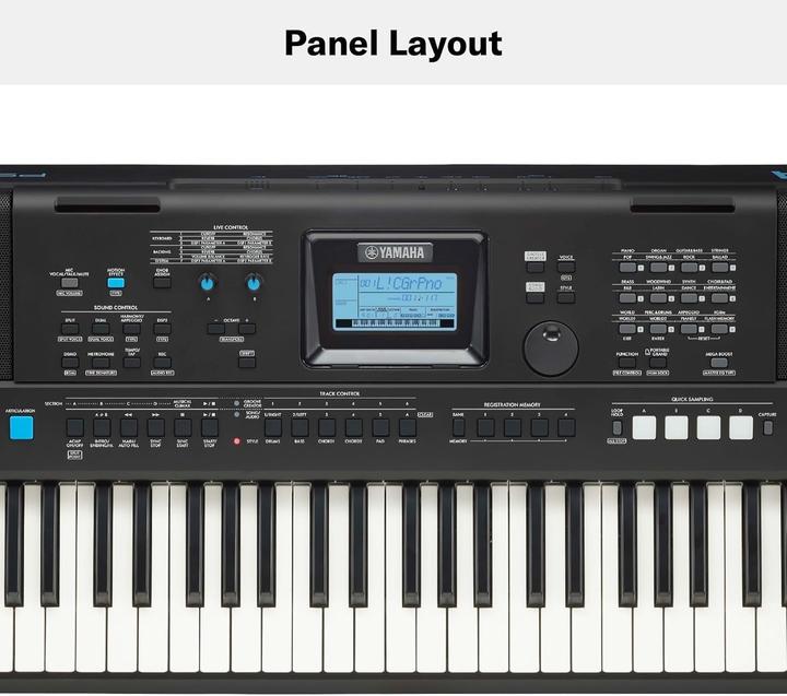Actual product image Yamaha YaPSR-E473 (61 Keys)